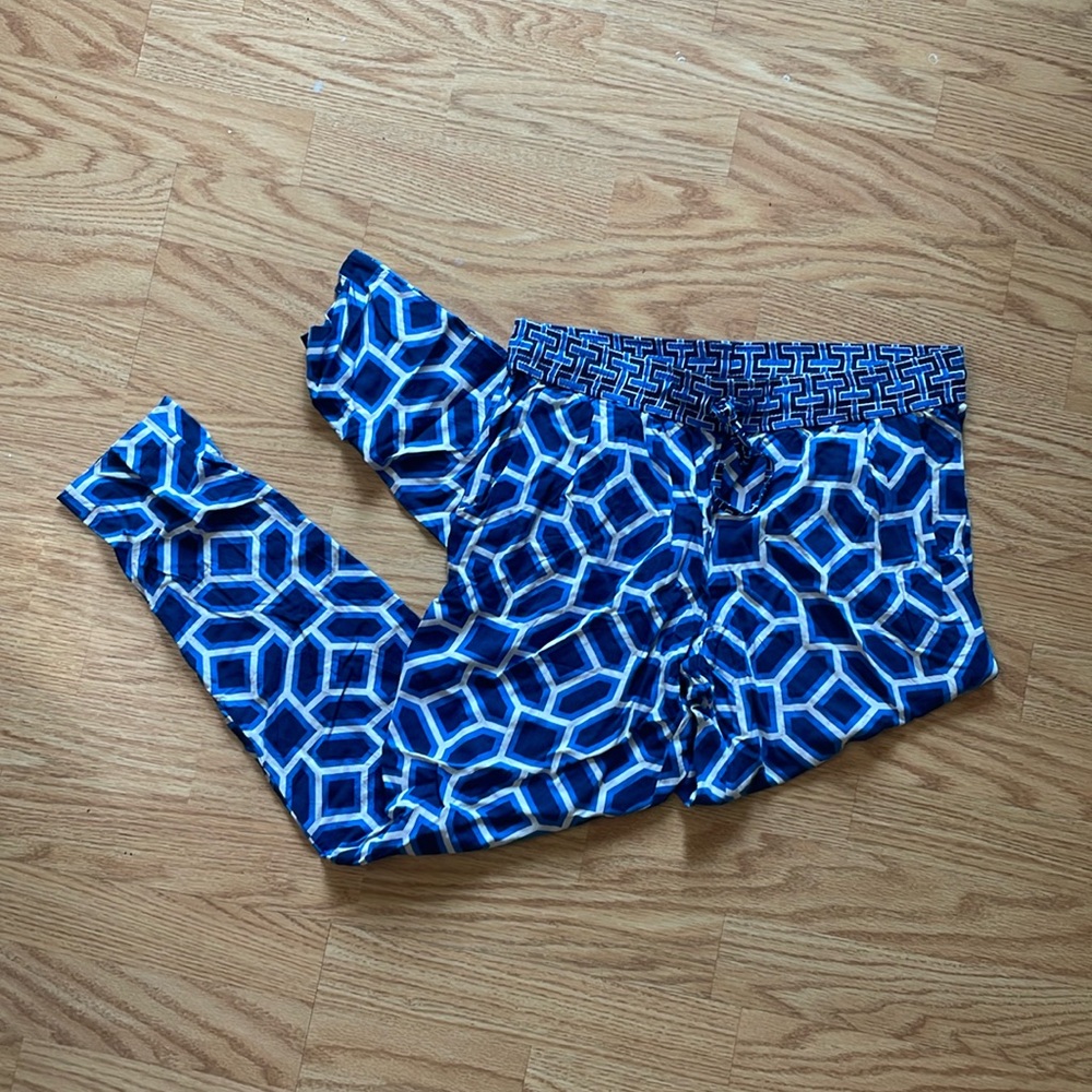 Southern Tide Blue Cotton Lightweight Pants Small